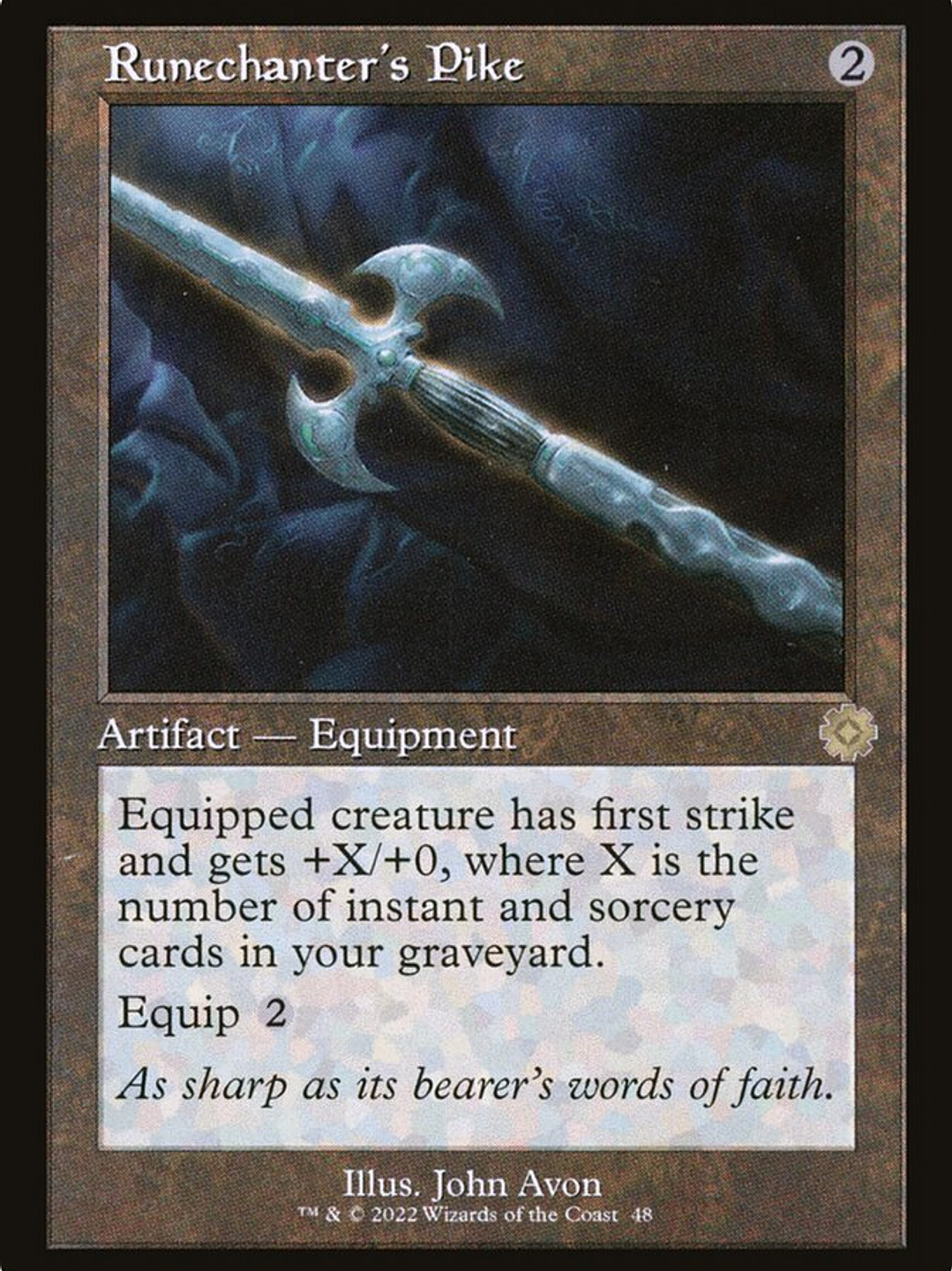 Runechanter's Pike (The Brothers' War Retro Artifacts) 1