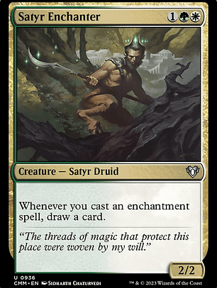 Satyr Enchanter (Commander Masters)