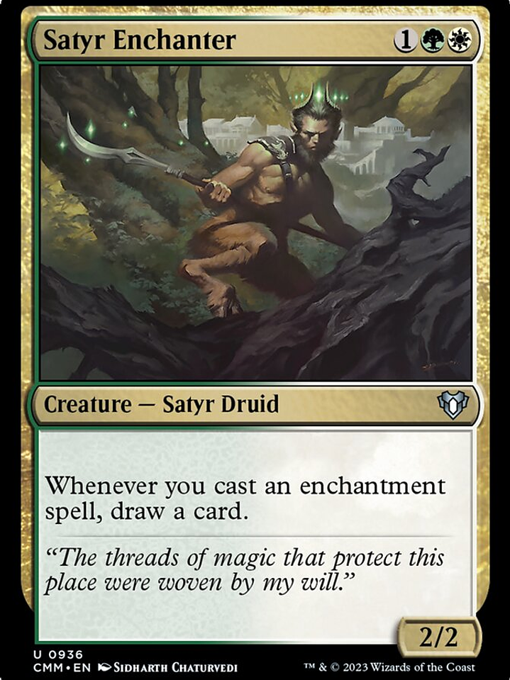 Satyr Enchanter (Commander Masters) 1