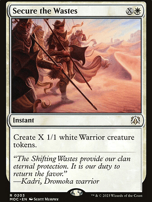 Secure the Wastes (March of the Machine Commander)