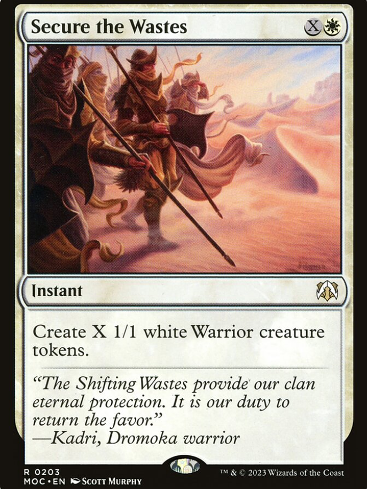 Secure the Wastes (March of the Machine Commander) 1