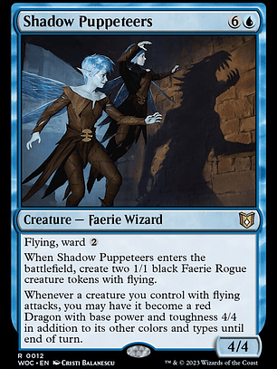 Shadow Puppeteers (Wilds of Eldraine Commander)