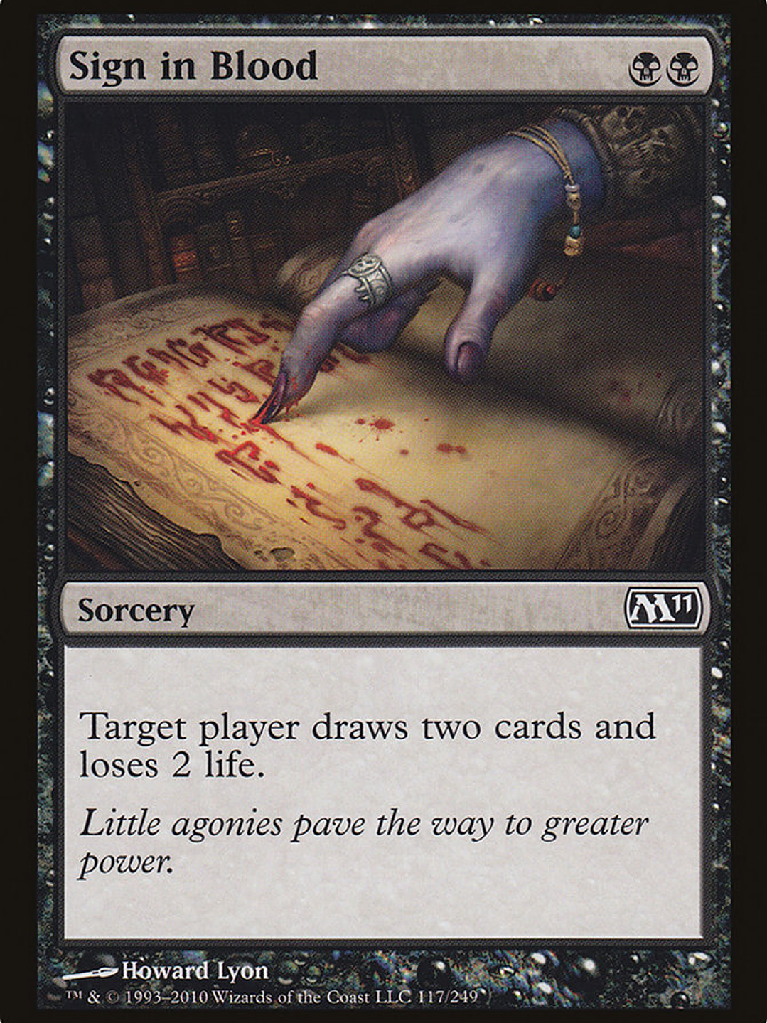 Sign in Blood (Magic 2011) 1