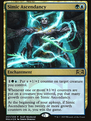 Simic Ascendancy (Ravnica Allegiance Promos)