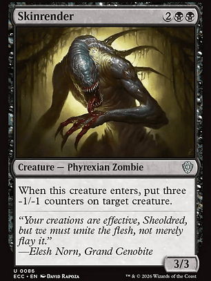 Skinrender (Lorwyn Eclipsed Commander)