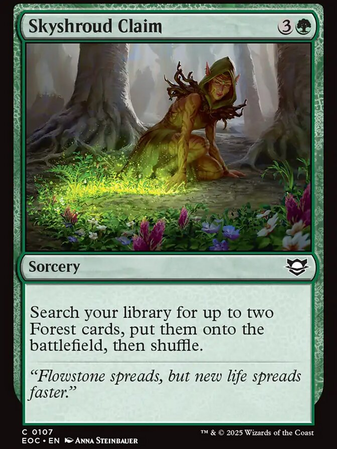 Skyshroud Claim (Edge of Eternities Commander) 1