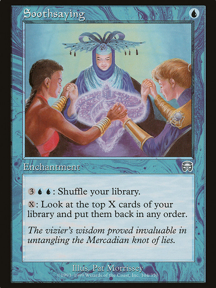 Soothsaying (Mercadian Masques) 1