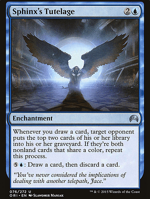 Sphinx's Tutelage (Magic Origins)
