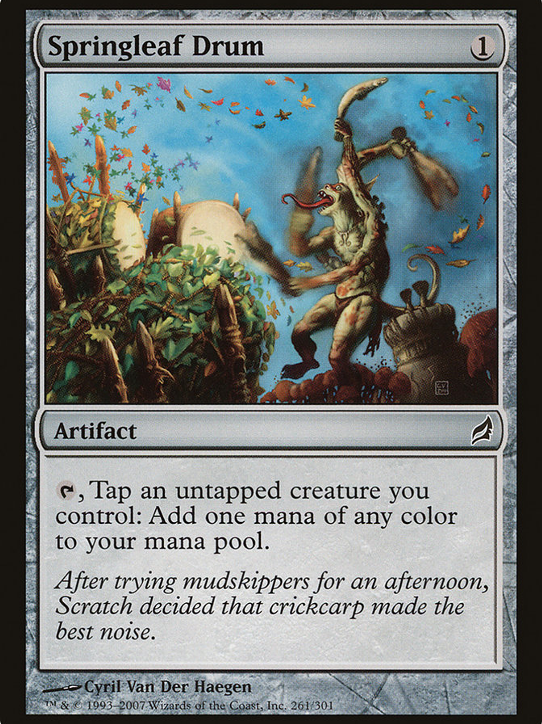 Springleaf Drum (Lorwyn) 1