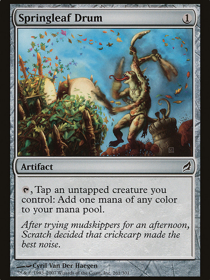 Springleaf Drum (Lorwyn) 1