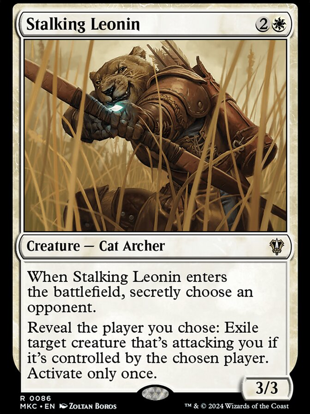 Stalking Leonin (Murders at Karlov Manor Commander) 1