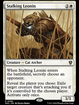 Stalking Leonin (Murders at Karlov Manor Commander)