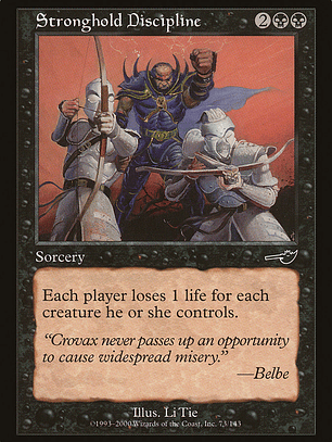 Stronghold Discipline (Nemesis)