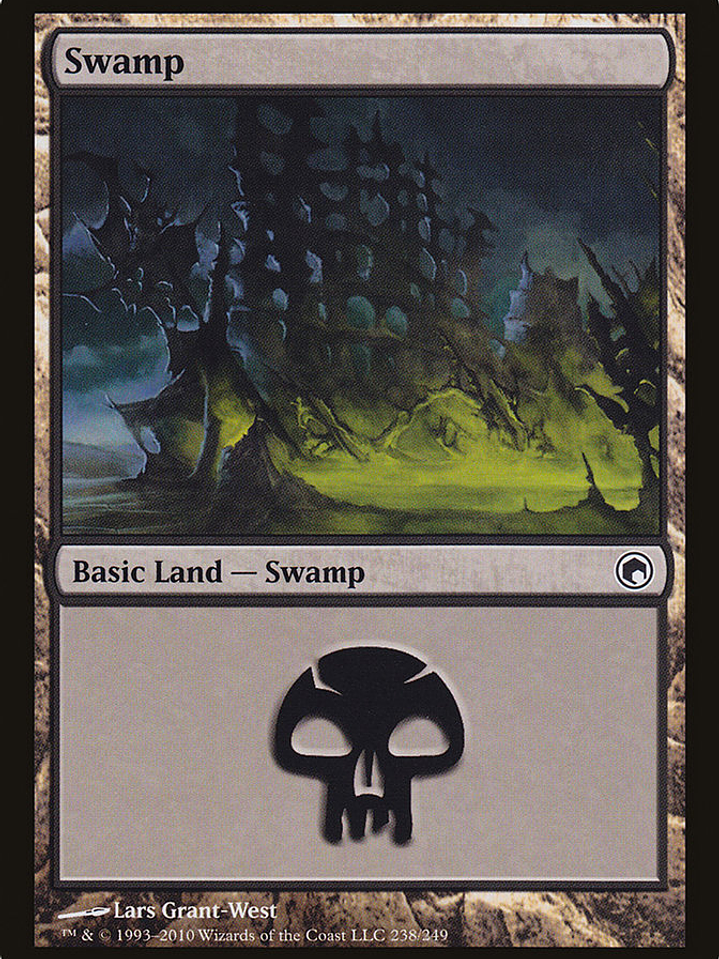 Swamp (Scars of Mirrodin) 1