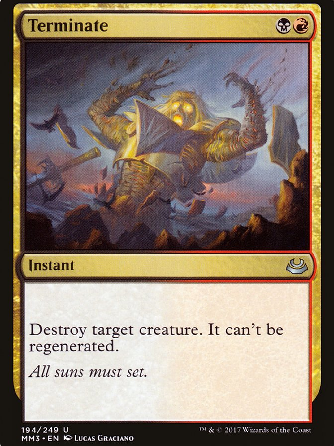 Terminate (Modern Masters 2017) 1