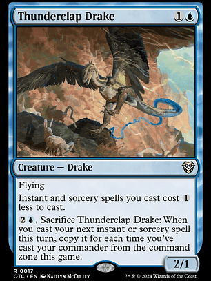 Thunderclap Drake (Outlaws of Thunder Junction Commander)