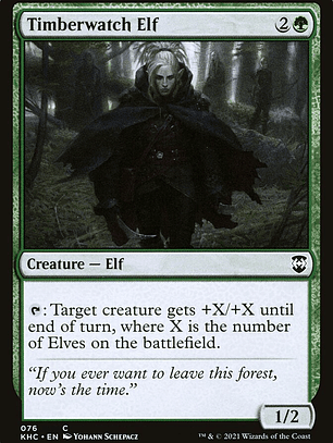 Timberwatch Elf (Kaldheim Commander)