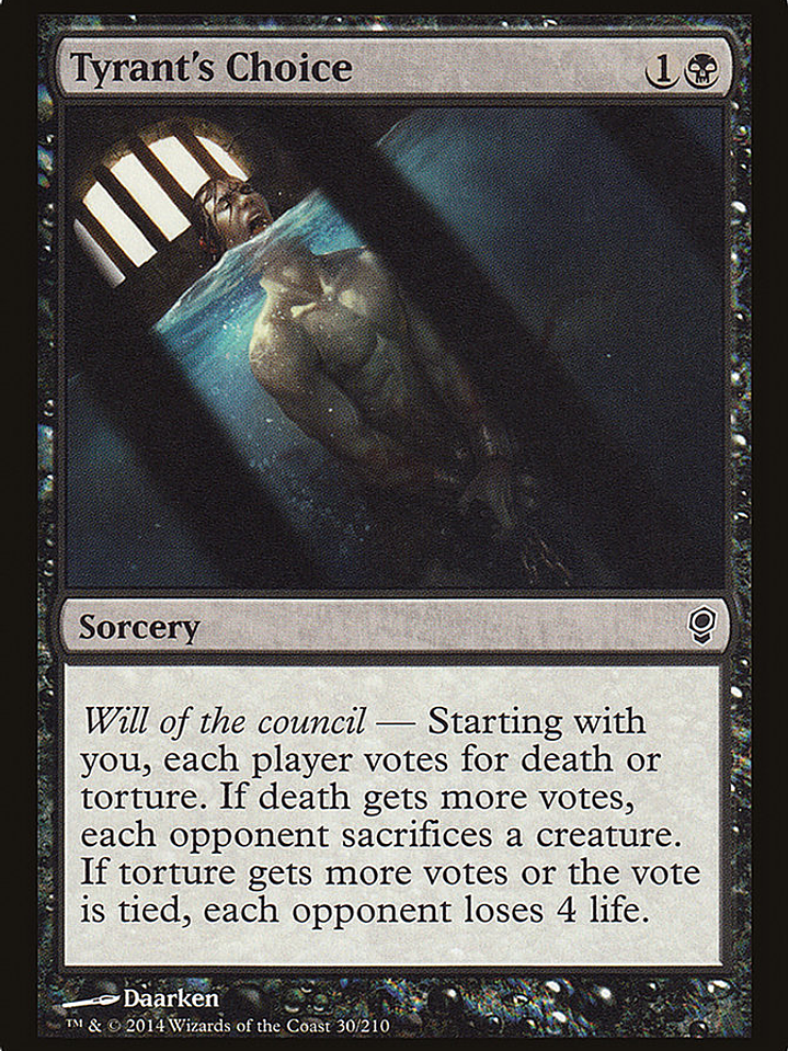Tyrant's Choice (Conspiracy) 1