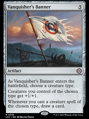 Vanquisher's Banner (The Lost Caverns of Ixalan Commander)