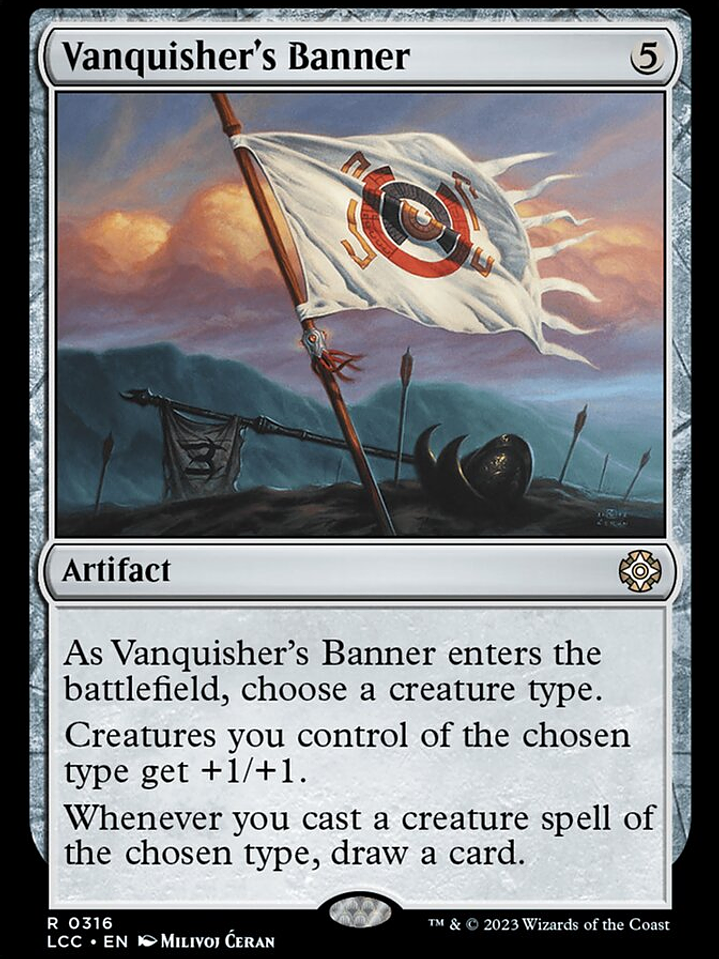 Vanquisher's Banner (The Lost Caverns of Ixalan Commander) 1