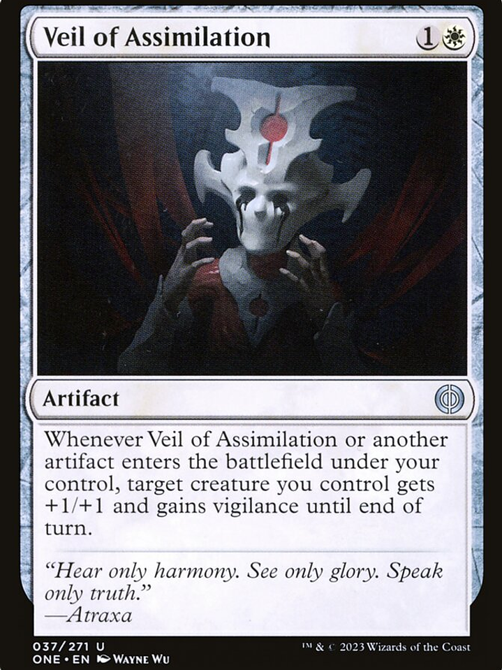 Veil of Assimilation (Phyrexia: All Will Be One) 1