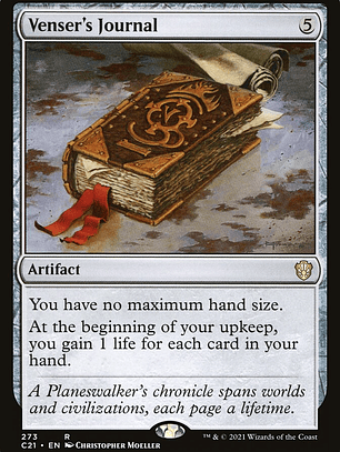 Venser's Journal (Commander 2021)