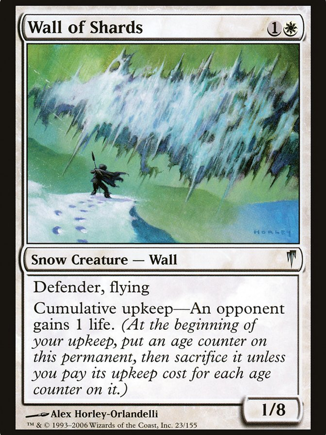 Wall of Shards (Coldsnap) 1