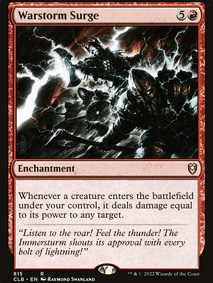 Warstorm Surge (Commander Legends: Battle for Baldur's Gate)
