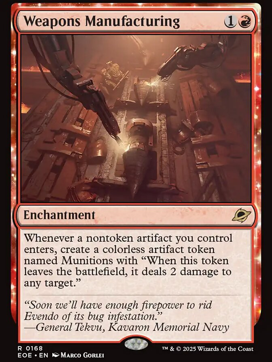 Weapons Manufacturing (Edge of Eternities) 1