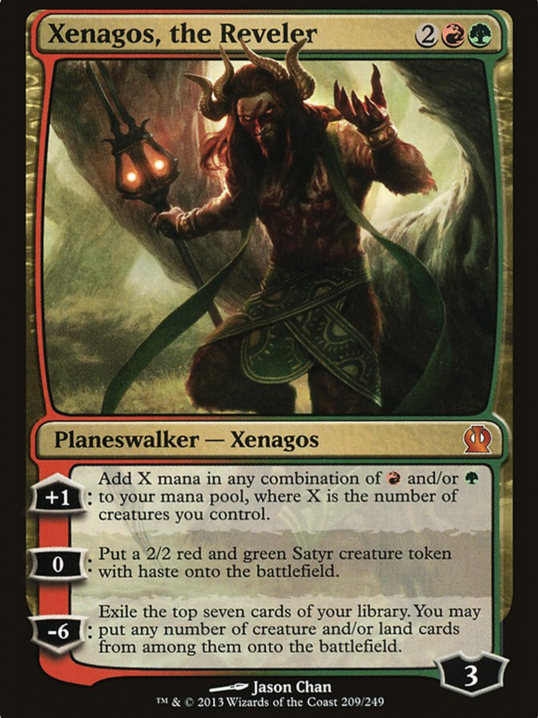 Xenagos, the Reveler (Theros) 1