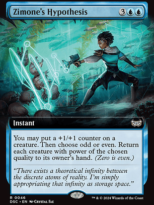 Zimone's Hypothesis (Duskmourn: House of Horror Commander)