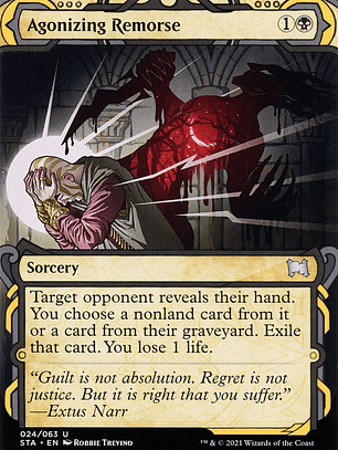 Agonizing Remorse (Strixhaven Mystical Archive)