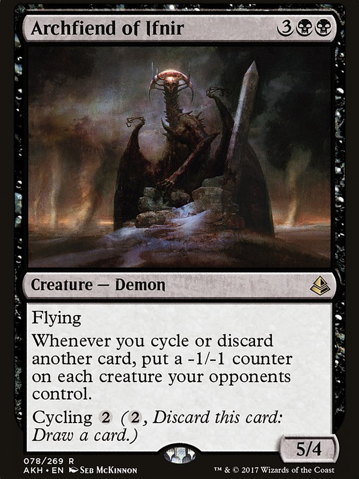 Archfiend of Ifnir (Amonkhet) 1