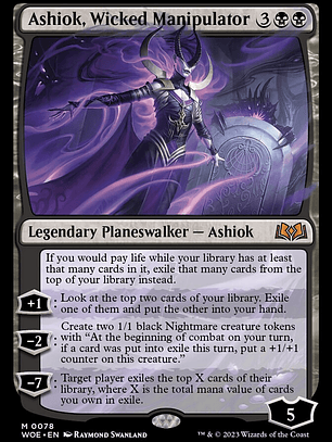 Ashiok, Wicked Manipulator (Wilds of Eldraine)