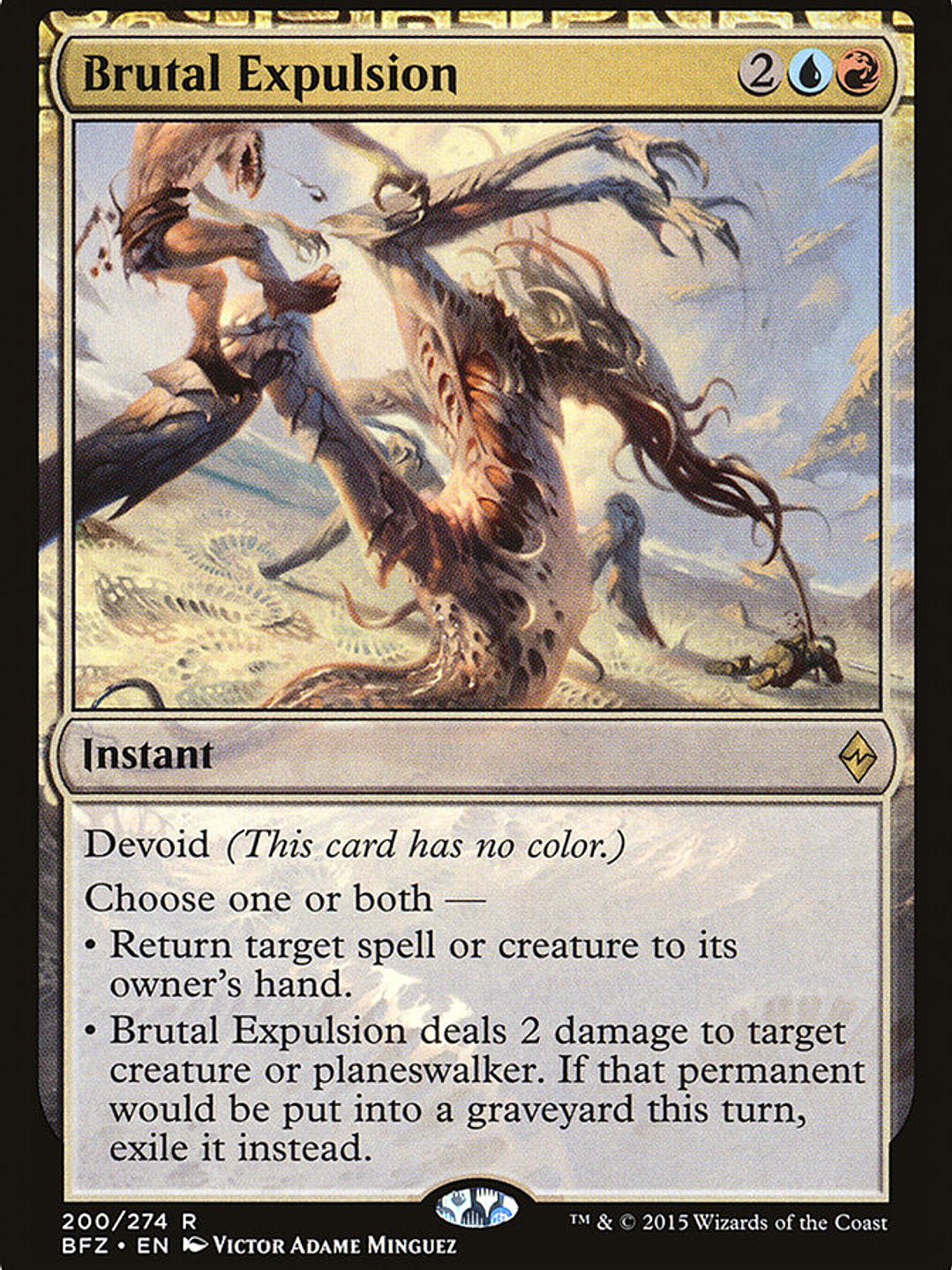 Brutal Expulsion (Battle for Zendikar) 1