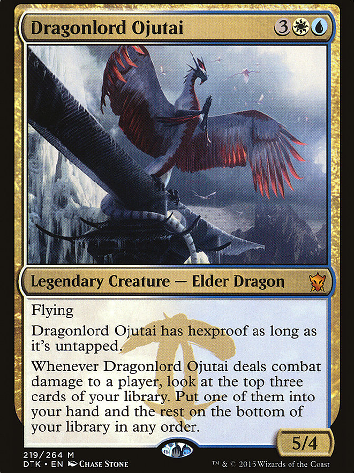 Dragonlord Ojutai (Dragons of Tarkir) 1