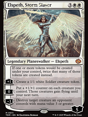 Elspeth, Storm Slayer (Tarkir: Dragonstorm)
