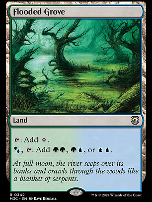 Flooded Grove (Modern Horizons 3 Commander)