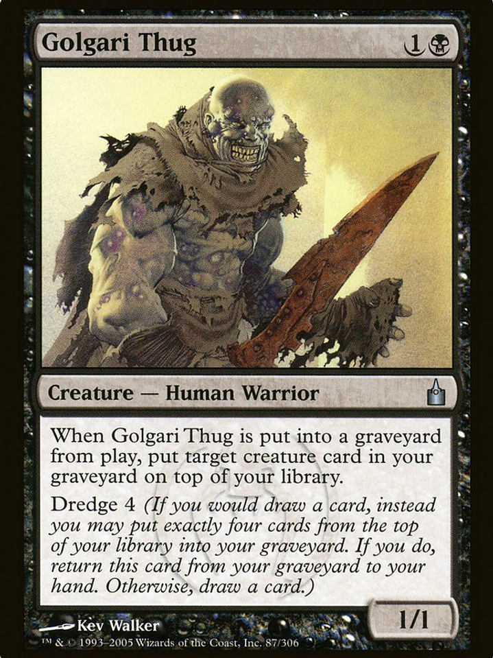 Golgari Thug (Ravnica: City of Guilds) 1