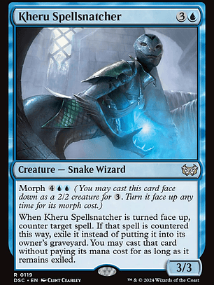 Kheru Spellsnatcher (Duskmourn: House of Horror Commander)