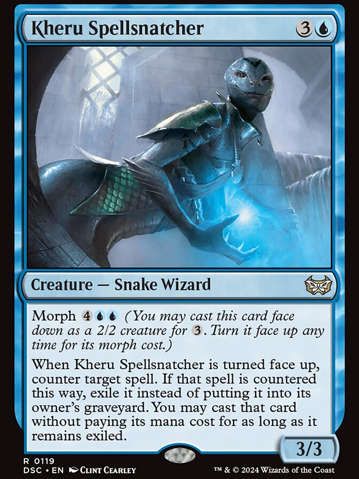 Kheru Spellsnatcher (Duskmourn: House of Horror Commander) 1