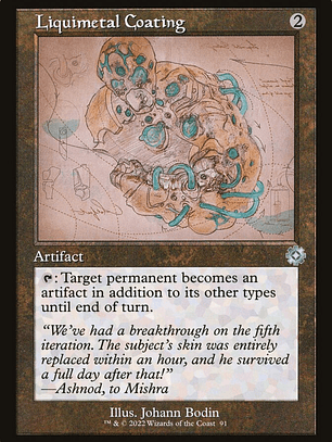 Liquimetal Coating (The Brothers' War Retro Artifacts)