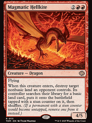 Magmatic Hellkite (Tarkir: Dragonstorm)