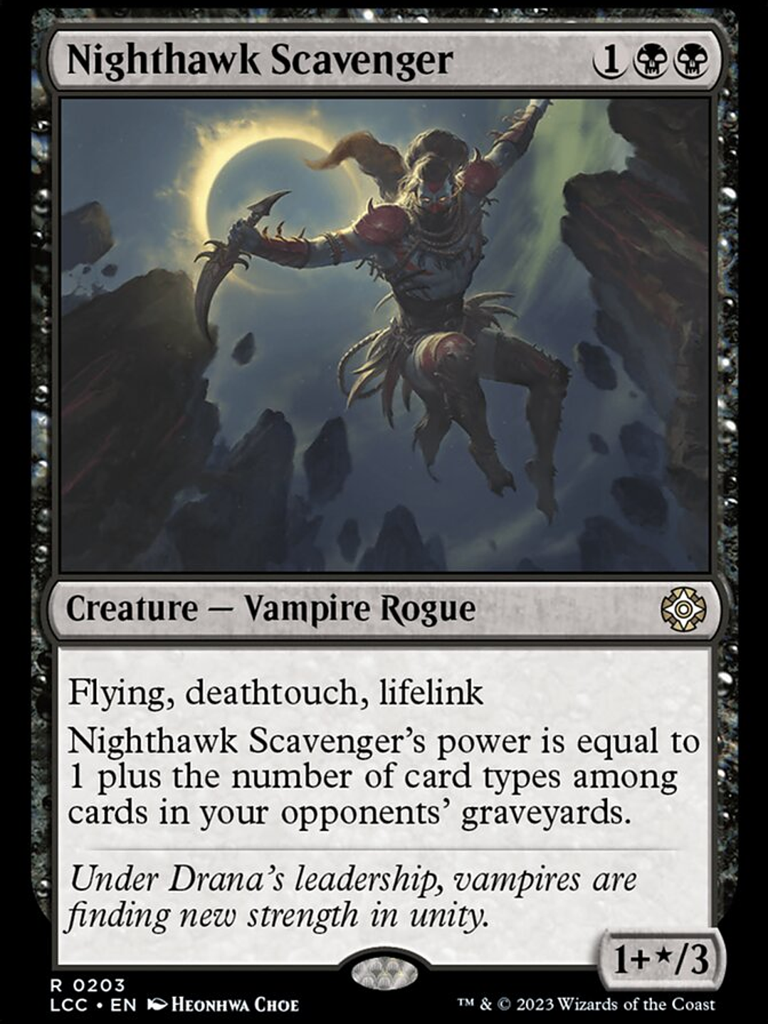 Nighthawk Scavenger (The Lost Caverns of Ixalan Commander) 1