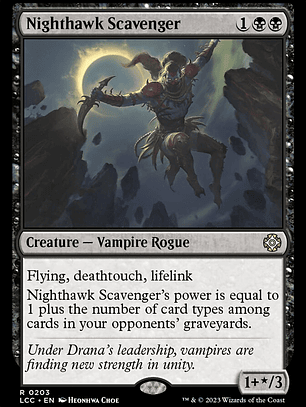 Nighthawk Scavenger (The Lost Caverns of Ixalan Commander)