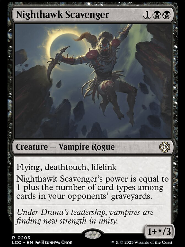 Nighthawk Scavenger (The Lost Caverns of Ixalan Commander) 1