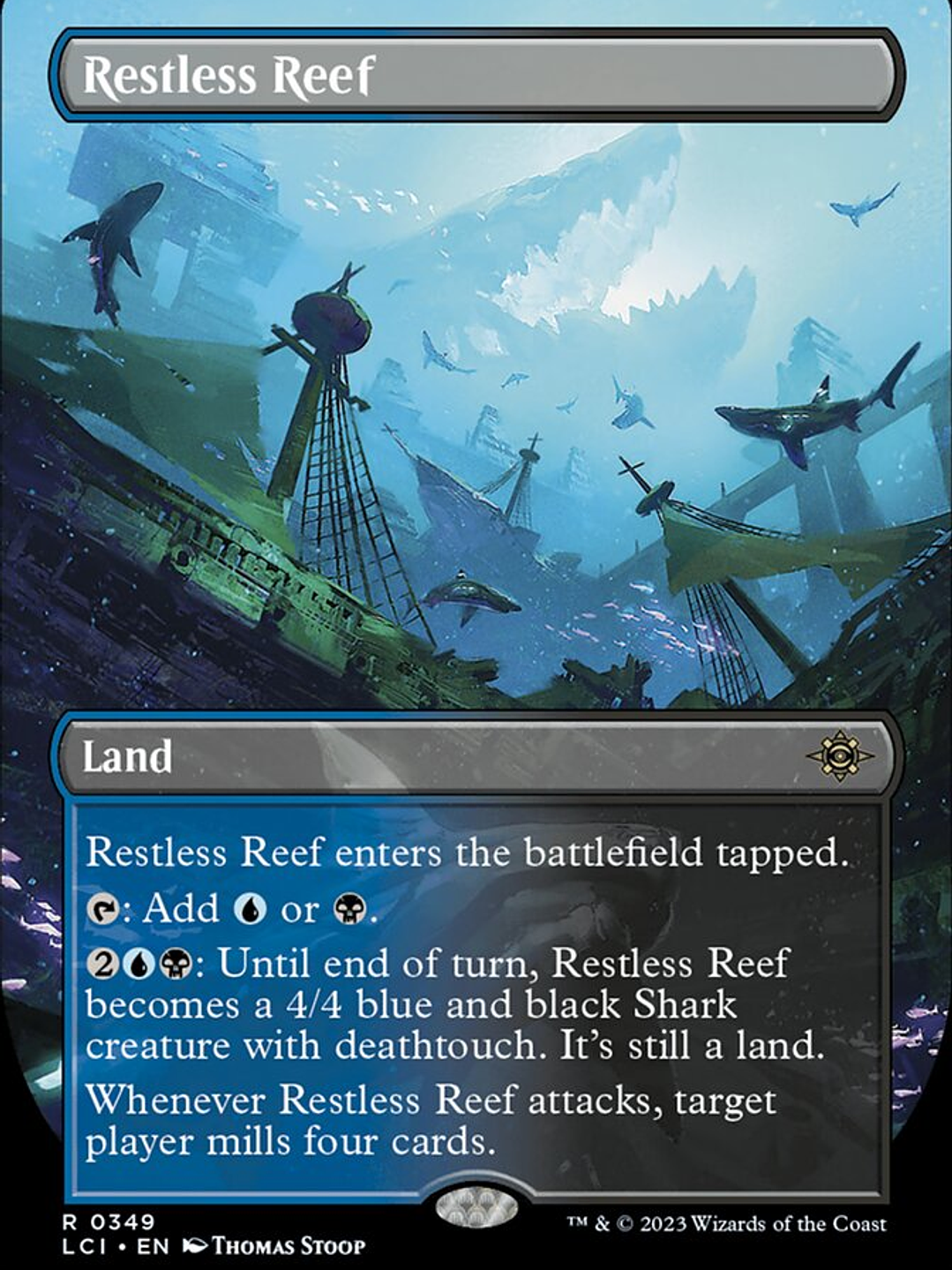 Restless Reef (The Lost Caverns of Ixalan) 1