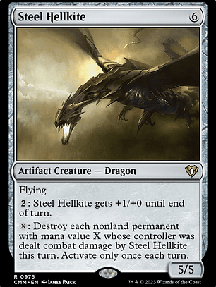 Steel Hellkite (Commander Masters)