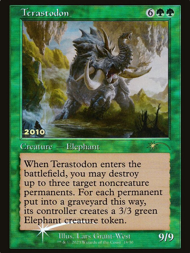 Terastodon (30th Anniversary Play Promos) 1