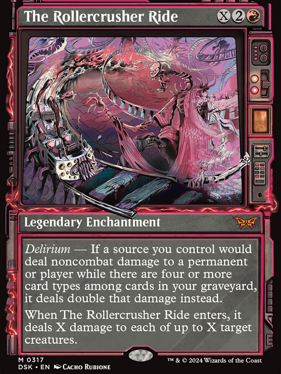 The Rollercrusher Ride (Duskmourn: House of Horror) 1